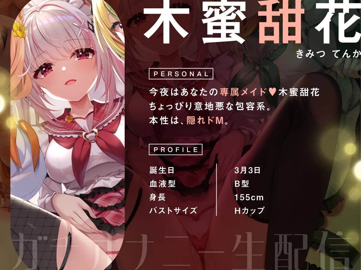 【オナニー実演9本】メイドVtuberのガチオナニー生配信アーカイブ音声傑作選【297分】 [めいどるーちぇ]のサンプル画像2
