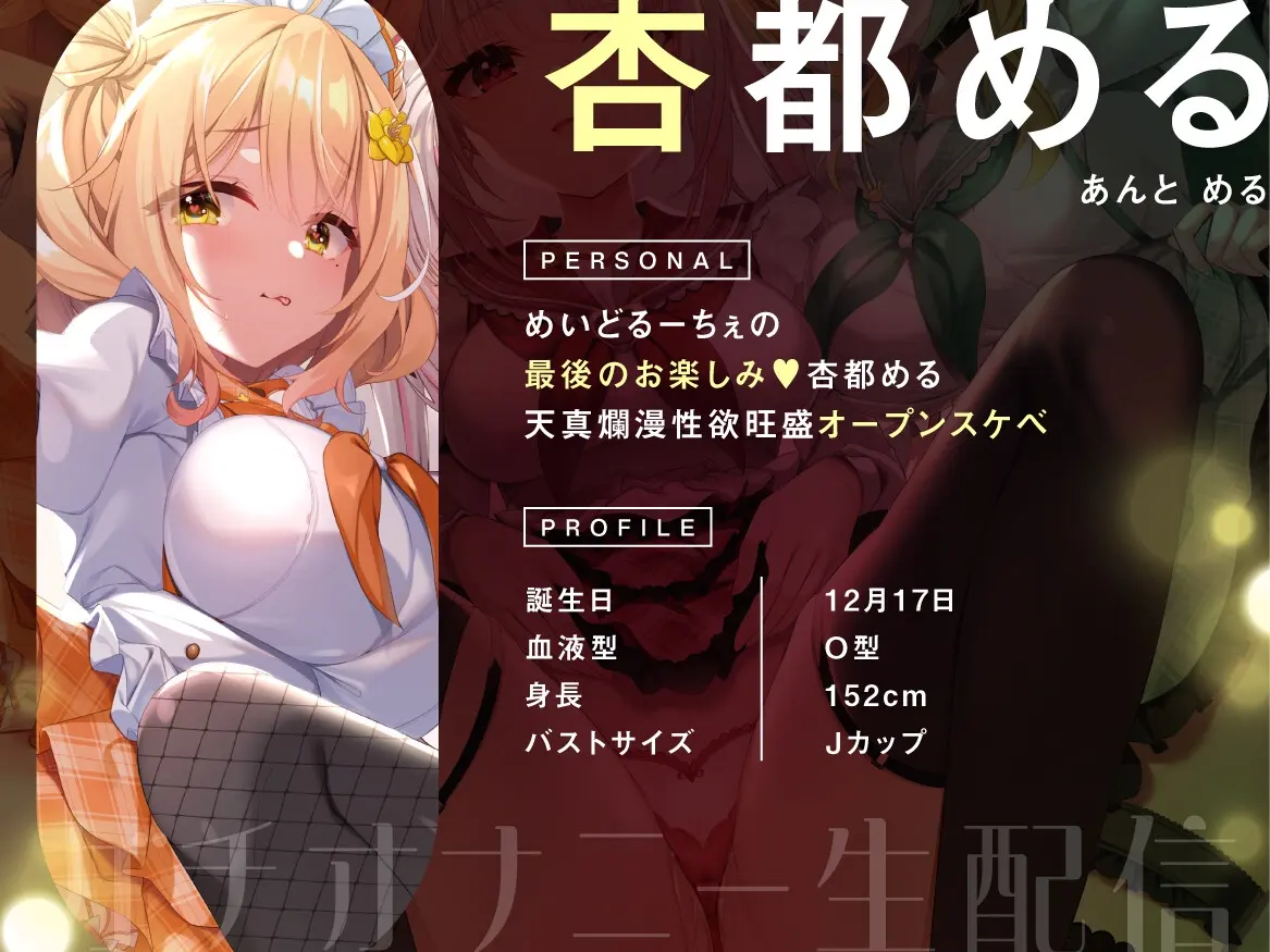 【オナニー実演9本】メイドVtuberのガチオナニー生配信アーカイブ音声傑作選【297分】 [めいどるーちぇ]のサンプル画像4