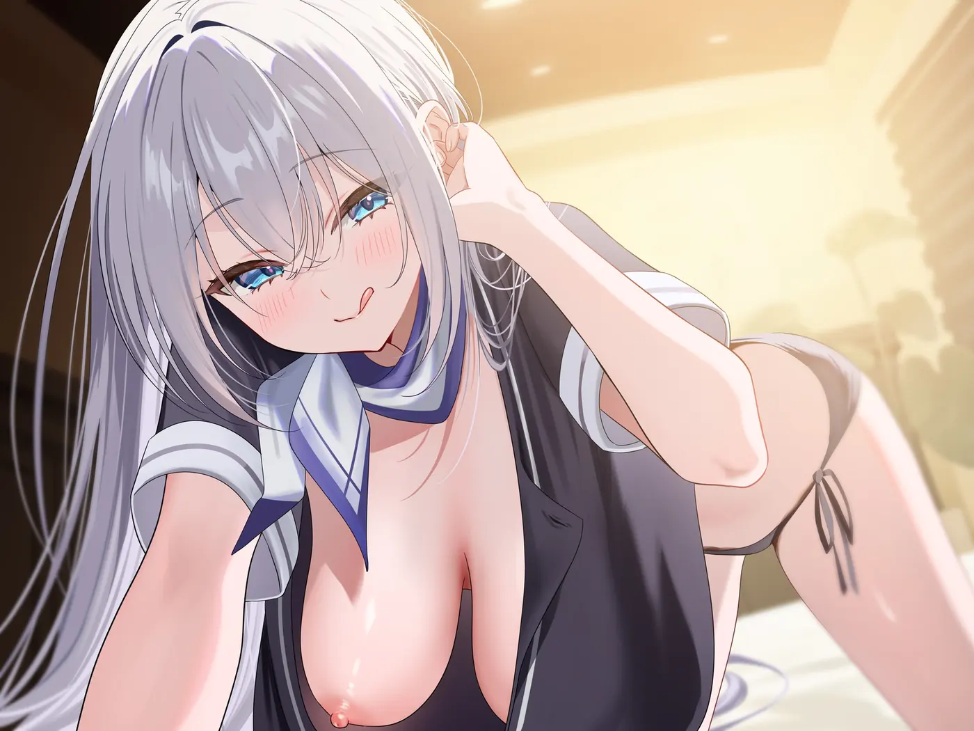 ✅耳舐め特化✅ 腰ヘコ耳エステ《姫乙女ユリカのラブ吐息》 ～ずぅ～と密着して耳奥を舐め回しながらエッチまでしてくれるセラピスト～ [スタジオりふれぼ]のサンプル画像5