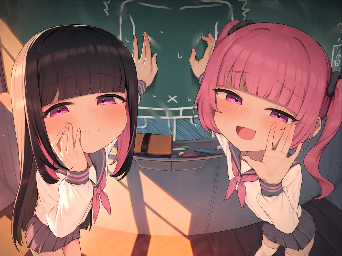 【乳首責め×密着囁き】甘サド双子のいじわる乳首あそび ～じっくりたっぷり焦らされて精液熟成♡～ [ぷにぷにカタルシス]のサンプル画像1