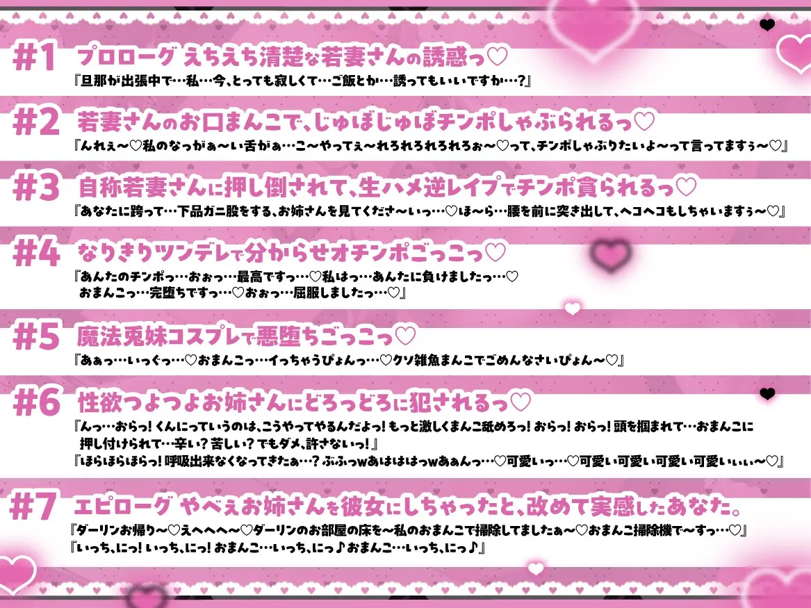 【30%OFF】『隣人の清楚な若妻さん。本性はドスケベなエッチ大好き売れ残り女だった。』のサンプル画像3